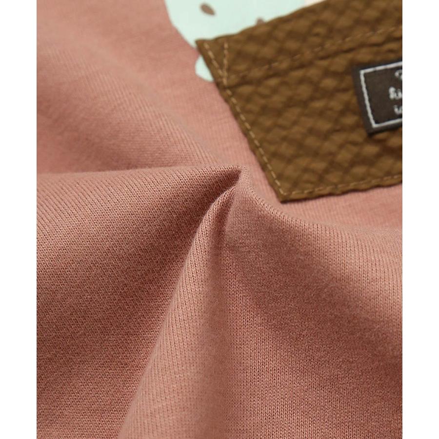 ディラッシュ DILASH 【綿100％】 アイスクリーム・アップリケTシャツ ( 90 100 110 120 130 140 ） 子ども服 キッズ | DILASH | 07