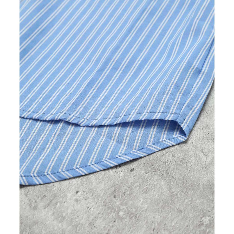 ●30％OFFセール●ディラッシュ DILASH 【綿100%】 バンドカラーストライプシャツ ( 90 100 110 120 130 140 ） 子ども服 キッズ　アウトレット | DILASH | 06