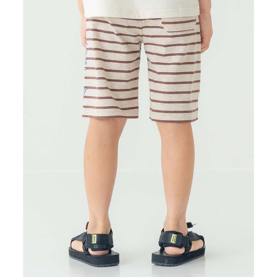 ディラッシュ DILASH ボーダーロゴハーフパンツ ( 90 100 110 120 130 140 ） 子ども服 キッズ 男の子 女の子 5分丈 | DILASH | 15