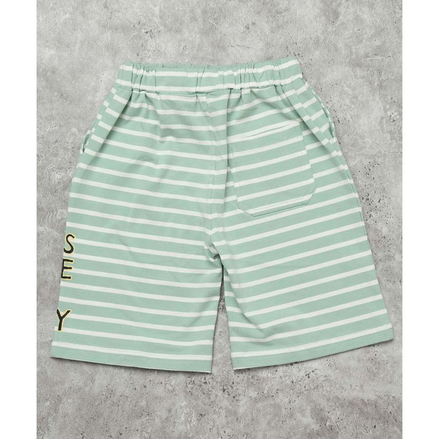 ●40％OFFセール●ディラッシュ DILASH ボーダーロゴハーフパンツ ( 90 100 110 120 130 140 ） 子ども服 キッズ 男の子 女の子 5分丈　アウトレット | DILASH | 03