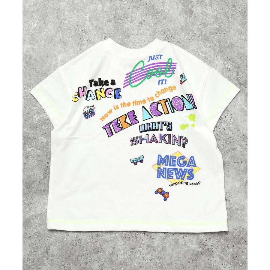 ディラッシュ DILASH バックプリント半袖Tシャツ ( 90 100 110 120 130 140 ） | DILASH | 02