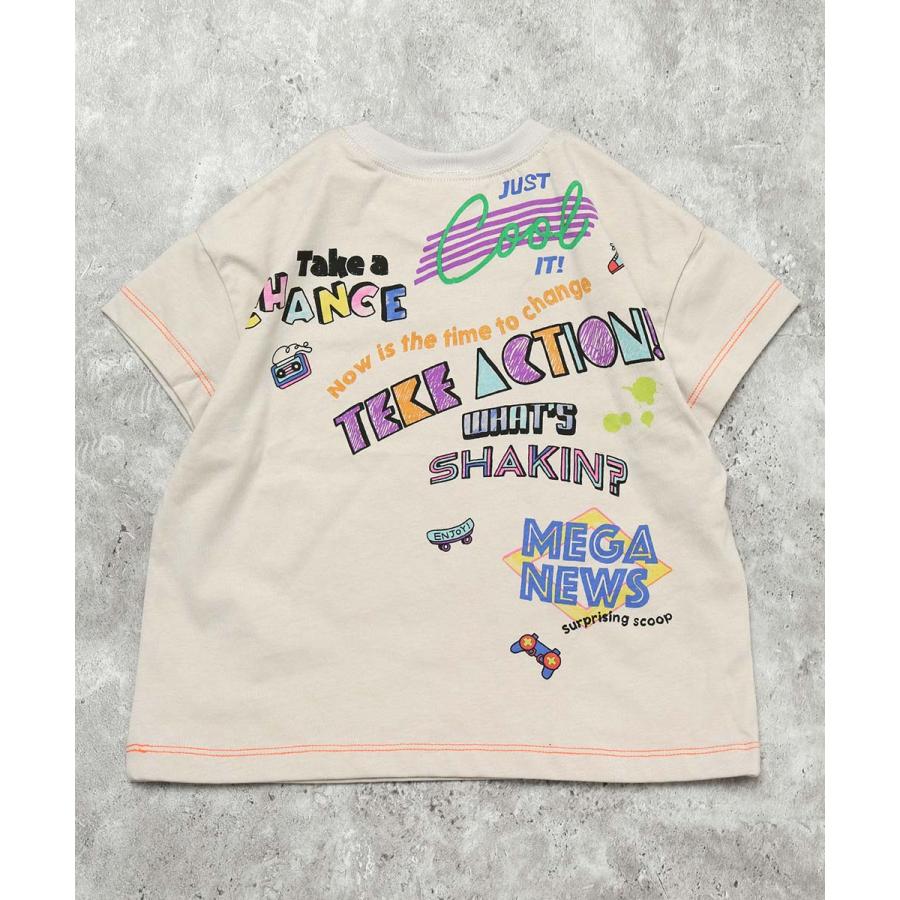 ディラッシュ DILASH バックプリント半袖Tシャツ ( 90 100 110 120 130 140 ） | DILASH | 04