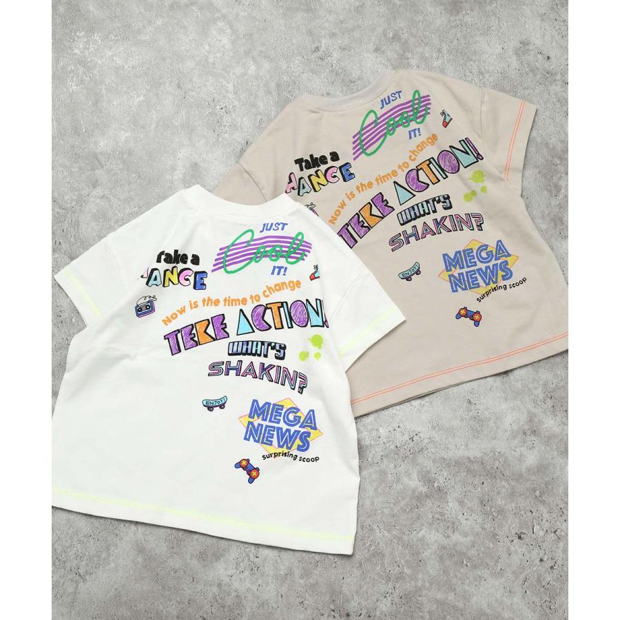 ディラッシュ DILASH バックプリント半袖Tシャツ ( 90 100 110 120 130 140 ） | DILASH | 08