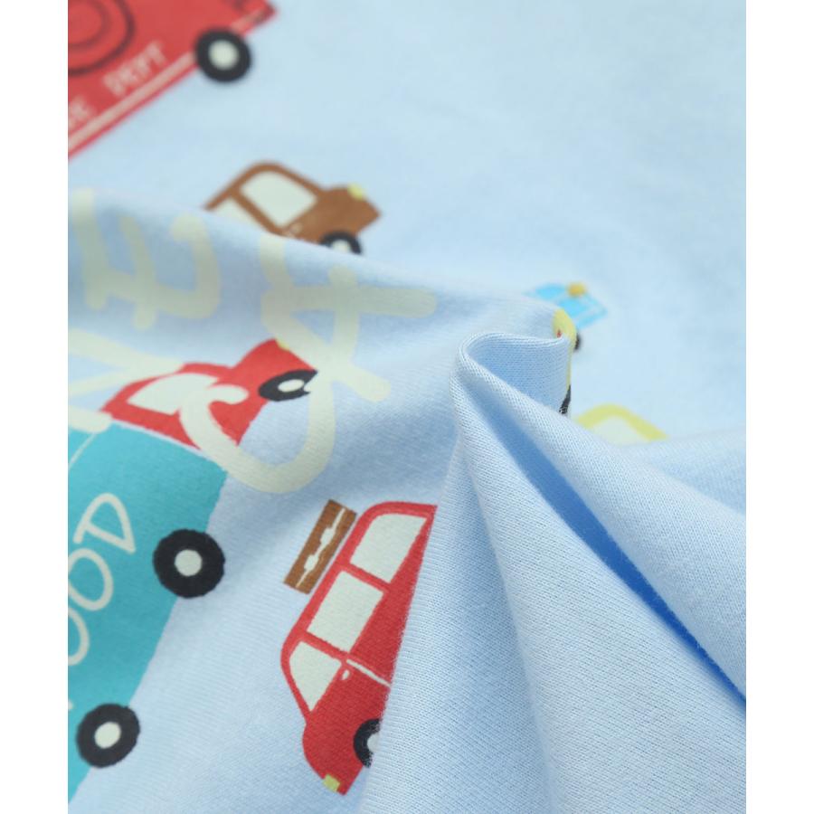 ディラッシュ DILASH 【綿100%】クレイジー袖 MY NEW CAR！乗り物グラフィックTシャツ ( 90 100 110 120 130 ） | DILASH | 05