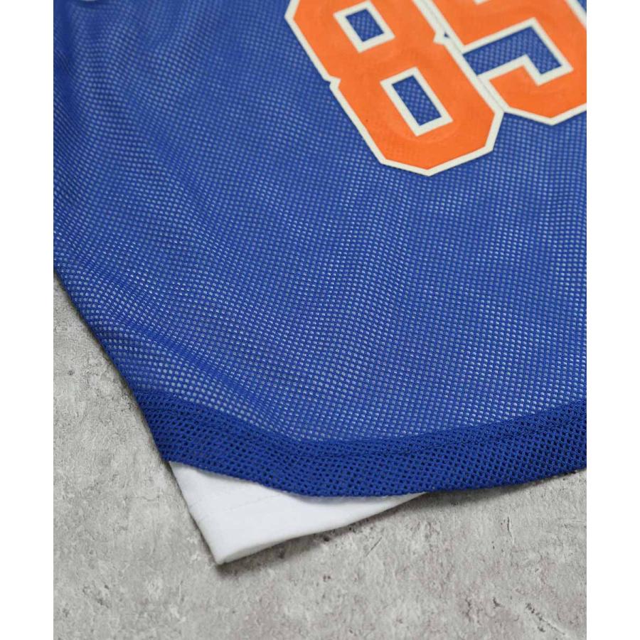 ディラッシュ DILASH 【スポーティーシリーズ】 メッシュバスケタンク レイヤード風半袖Tシャツ ( 100 110 120 130 140 ) | DILASH | 05