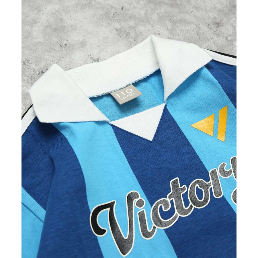 ディラッシュ DILASH 【スポーティーシリーズ】 ゲームシャツ風 襟付きTシャツ ( 100 110 120 130 140 ) 子ども服 キッズ | DILASH | 04