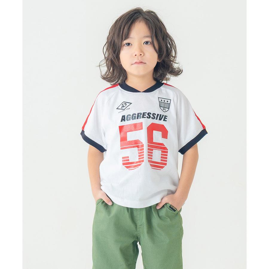 ディラッシュ DILASH 【スポーティーシリーズ】 ラグラン切替 ナンバリング スポーツTシャツ ( 150 160 ) | DILASH | 08