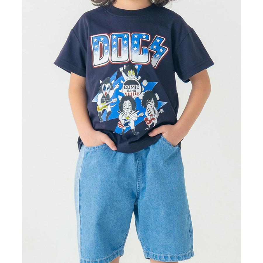 ●50％OFFセール●  ディラッシュ DILASH デニム切替え ハーフ パンツ 5分丈 ( 90 100 110 120 130 140 ） 子ども服 キッズ ジュニア アウトレット | DILASH | 10