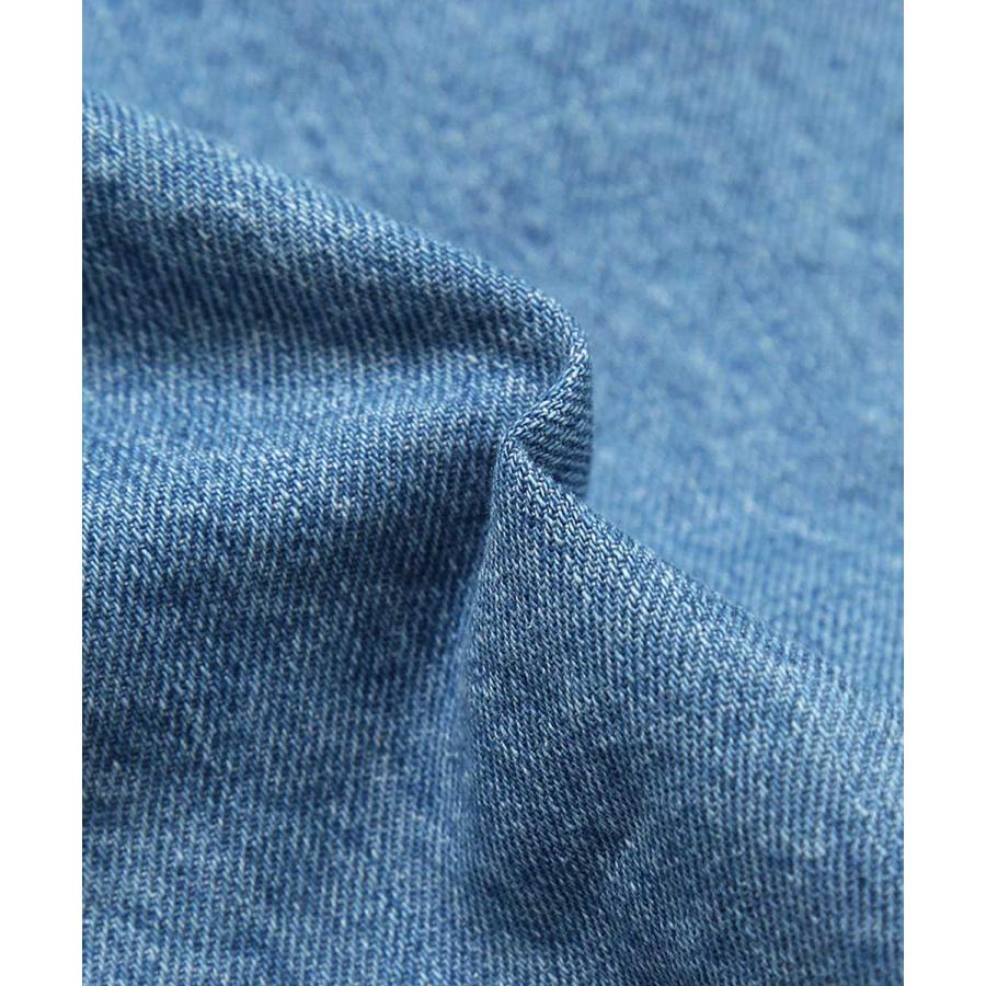 ●50％OFFセール●  ディラッシュ DILASH デニム切替え ハーフ パンツ 5分丈 ( 90 100 110 120 130 140 ） 子ども服 キッズ ジュニア アウトレット | DILASH | 07