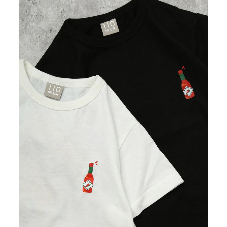 ●50％OFFセール●ディラッシュ DILASH ピザプリント半袖Tシャツ ( 90 100 110 120 130 140 ） 子ども服 キッズ ジュニア 男の子 女の子　アウトレット | DILASH | 08
