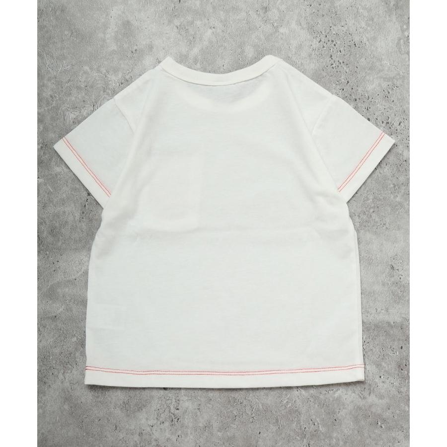 ●50％OFFセール●ディラッシュ DILASH 【胸ポケット】 カップラーメン半袖Tシャツ ( 90 100 110 120 130 ） 子ども服 キッズ ジュニア　アウトレット | DILASH | 02