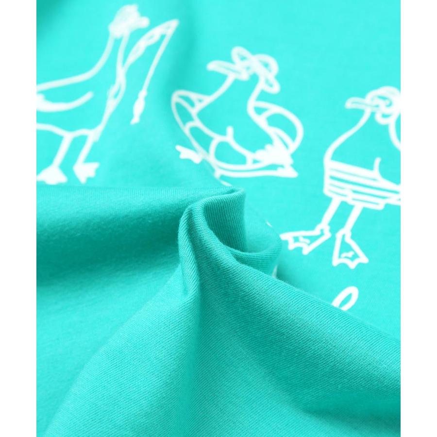 ディラッシュ DILASH リンガー カモメプリント 半袖Tシャツ ( 90 100 110 120 ) 子ども服 キッズ ジュニア 男の子 女の子 | DILASH | 06