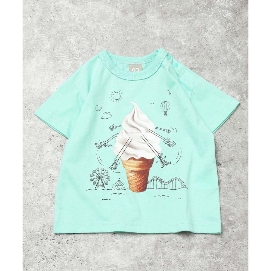 ディラッシュ DILASH ぐるぐる空中ブランコ プリント 半袖Tシャツ ( 110 120 130 140 ) 子ども服 キッズ ジュニア | DILASH | 01