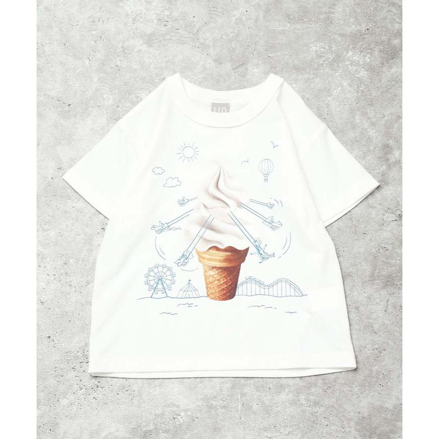 ディラッシュ DILASH ぐるぐる空中ブランコ プリント 半袖Tシャツ ( 110 120 130 140 ) 子ども服 キッズ ジュニア | DILASH | 03