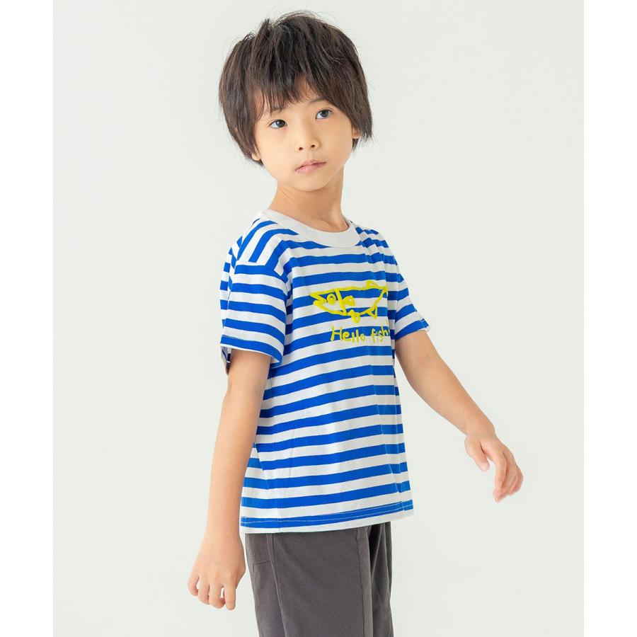 ディラッシュ DILASH 【綿100％】 ボーダー半袖Tシャツ ( 90 100 110 120 ) 子ども服 キッズ ジュニア 男の子 女の子 | DILASH | 11