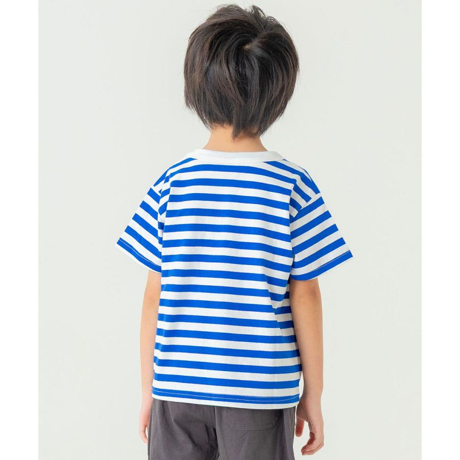ディラッシュ DILASH 【綿100％】 ボーダー半袖Tシャツ ( 90 100 110 120 ) 子ども服 キッズ ジュニア 男の子 女の子 | DILASH | 12