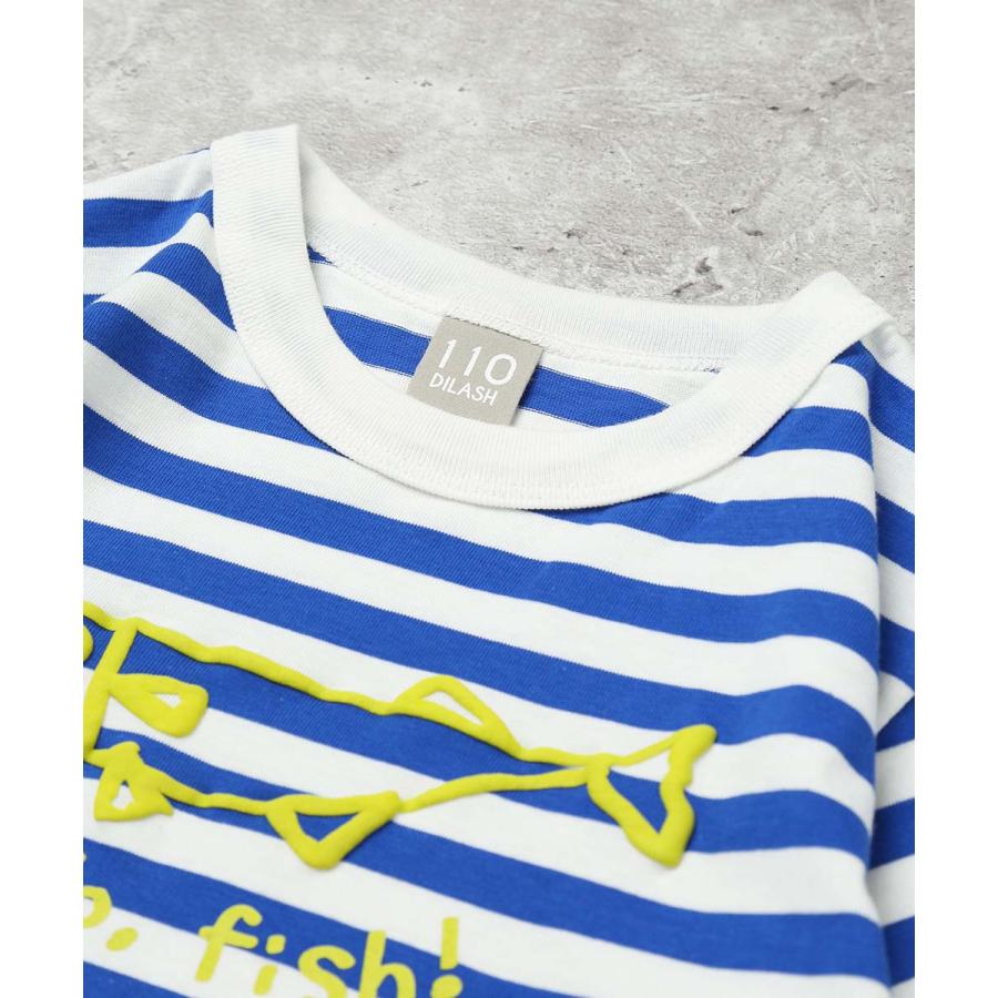 ディラッシュ DILASH 【綿100％】 ボーダー半袖Tシャツ ( 90 100 110 120 ) 子ども服 キッズ ジュニア 男の子 女の子 | DILASH | 04