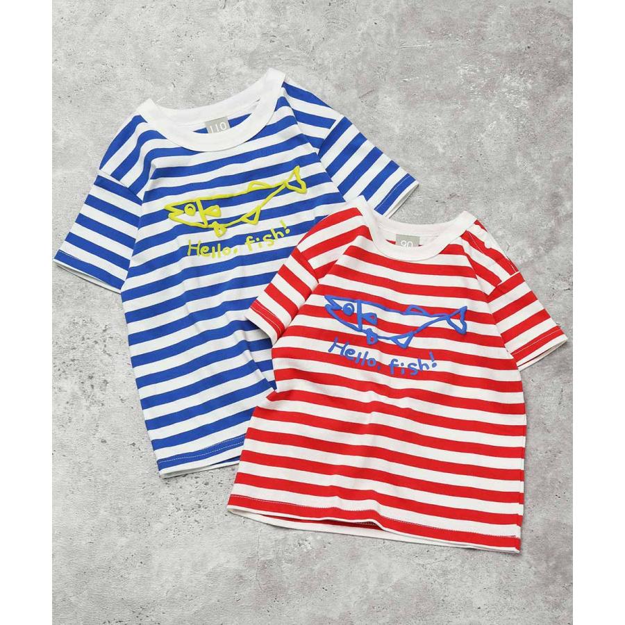ディラッシュ DILASH 【綿100％】 ボーダー半袖Tシャツ ( 90 100 110 120 ) 子ども服 キッズ ジュニア 男の子 女の子 | DILASH | 09