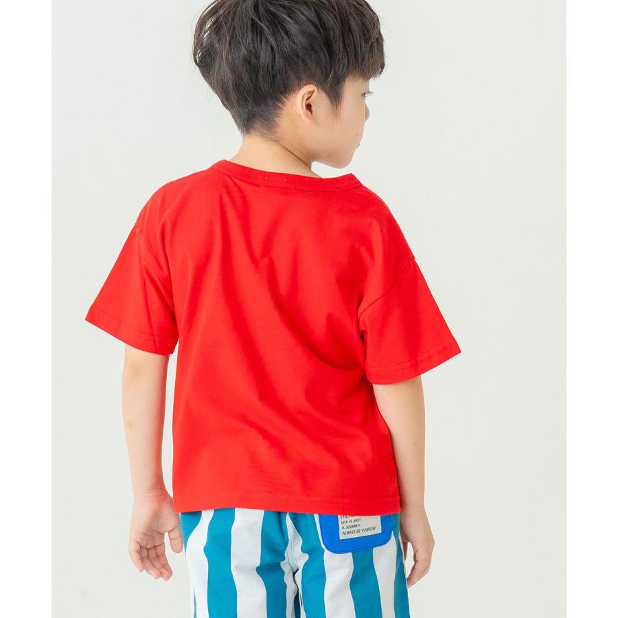 ディラッシュ DILASH 【綿100% 】 アメリカンレトロ ロゴプリント 半袖Tシャツ ( 90 100 110 120 130 140 ) | DILASH | 14