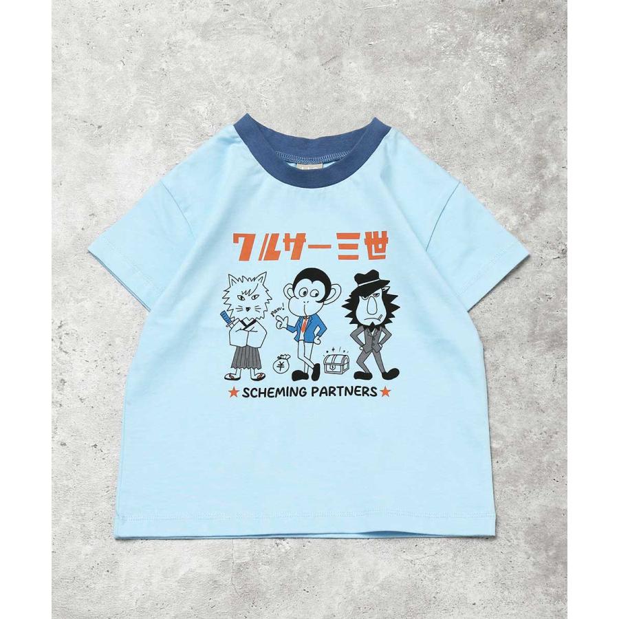 ディラッシュ DILASH 【綿100％】 ワルサー三世　パロディプリント半袖Tシャツ ( 110 120 130 140 ) 子ども服 キッズ | DILASH | 02