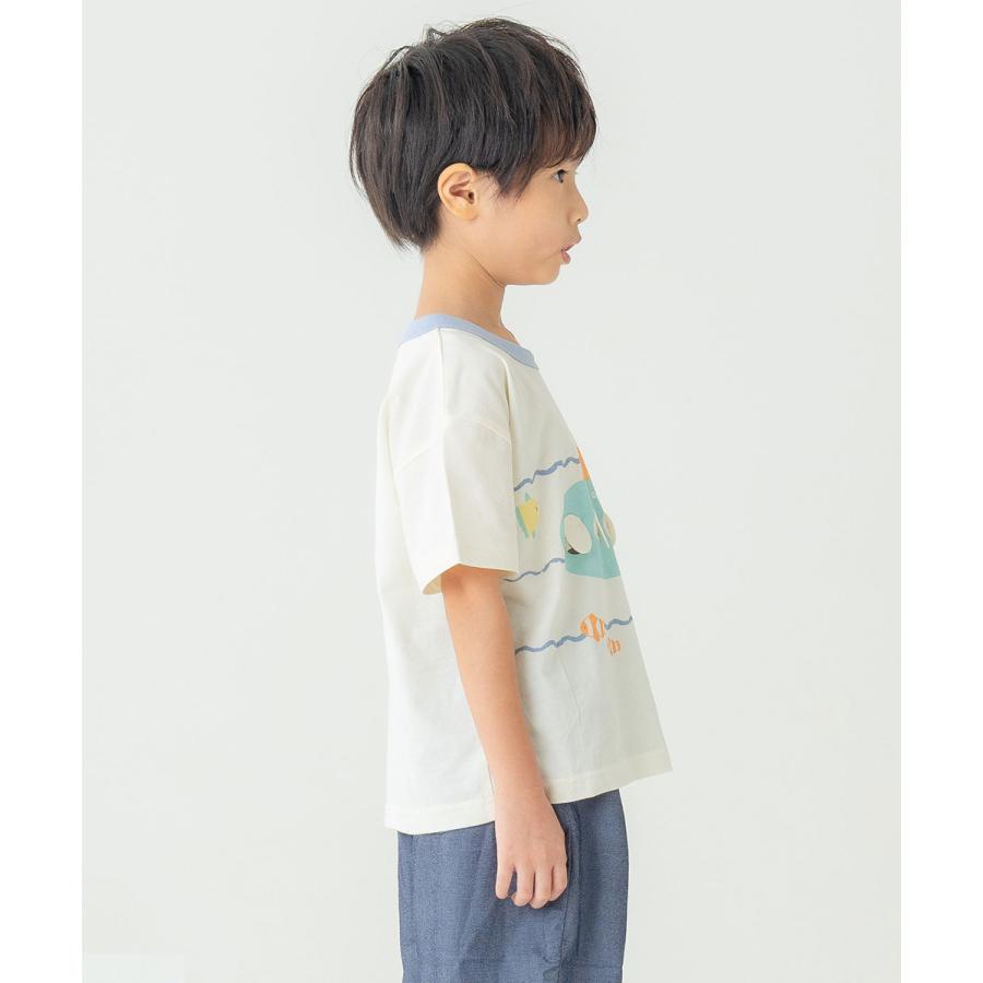 ディラッシュ DILASH 潜水艦プリント仕掛け半袖Tシャツ ( 90 100 110 120 ) 子ども服 キッズ ジュニア 男の子 女の子 | DILASH | 10