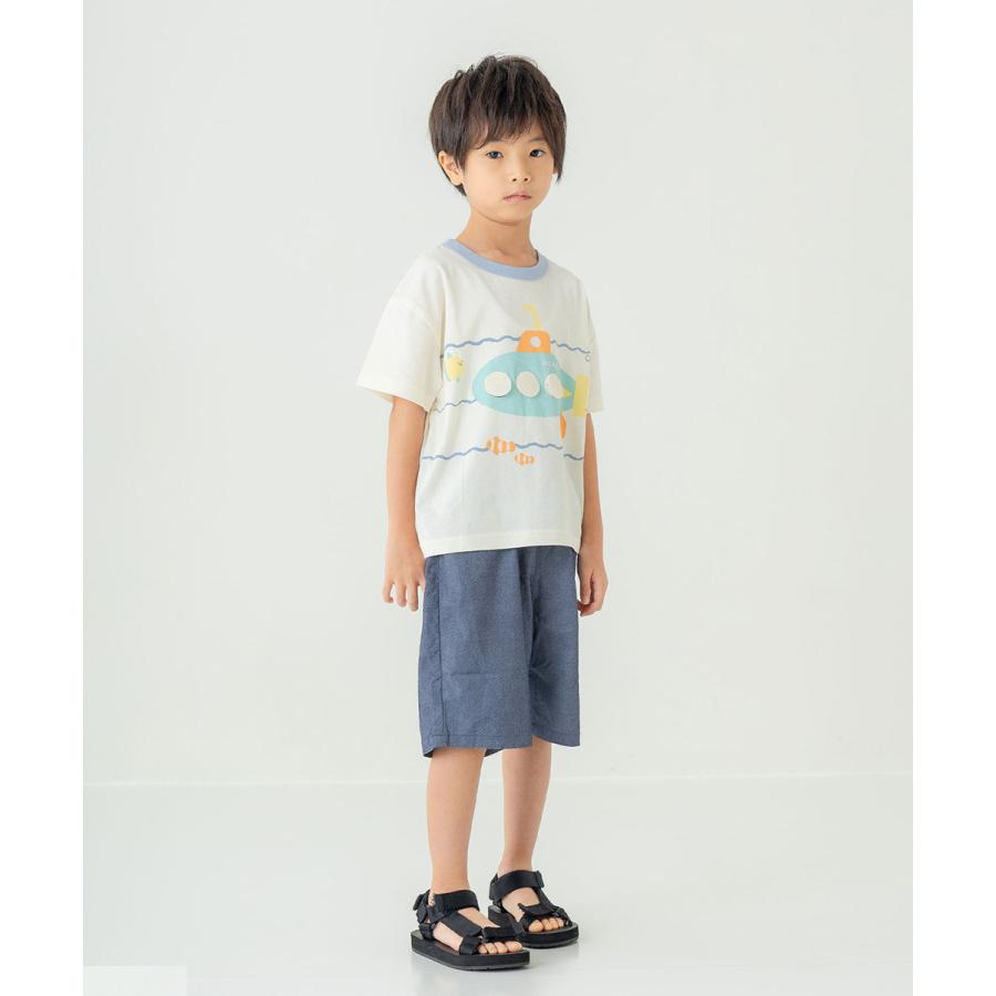 ディラッシュ DILASH 潜水艦プリント仕掛け半袖Tシャツ ( 90 100 110 120 ) 子ども服 キッズ ジュニア 男の子 女の子 | DILASH | 12