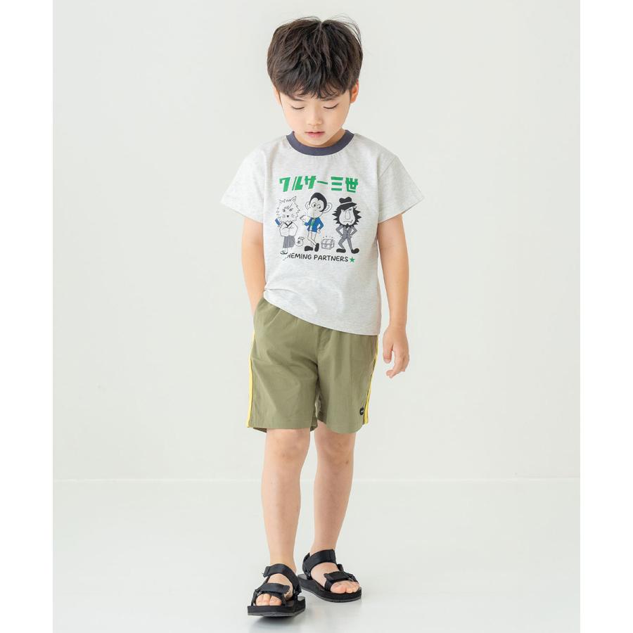 ●50%OFFセール●ディラッシュ DILASH 【のびのび】 サイドライン ストレッチ ハーフパンツ (4分丈) ( 110 120 130 140 ) アウトレット キッズ | DILASH | 15