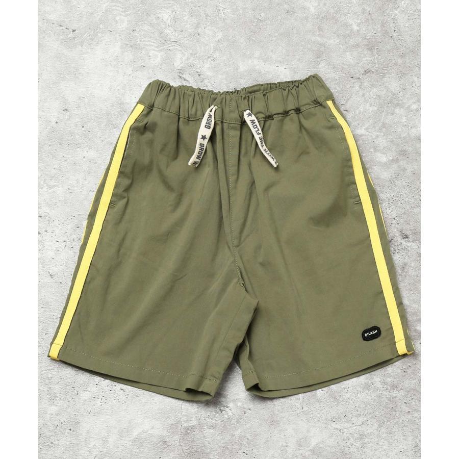 ●50%OFFセール●ディラッシュ DILASH 【のびのび】 サイドライン ストレッチ ハーフパンツ (4分丈) ( 110 120 130 140 ) アウトレット キッズ | DILASH | 04