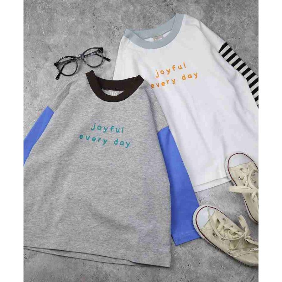 ディラッシュ DILASH 配色切替　ボーダー 長袖　Tシャツ　ロンT　( 90 100 110 120 130 140 )　 幼児　小学生　男の子 | DILASH | 11