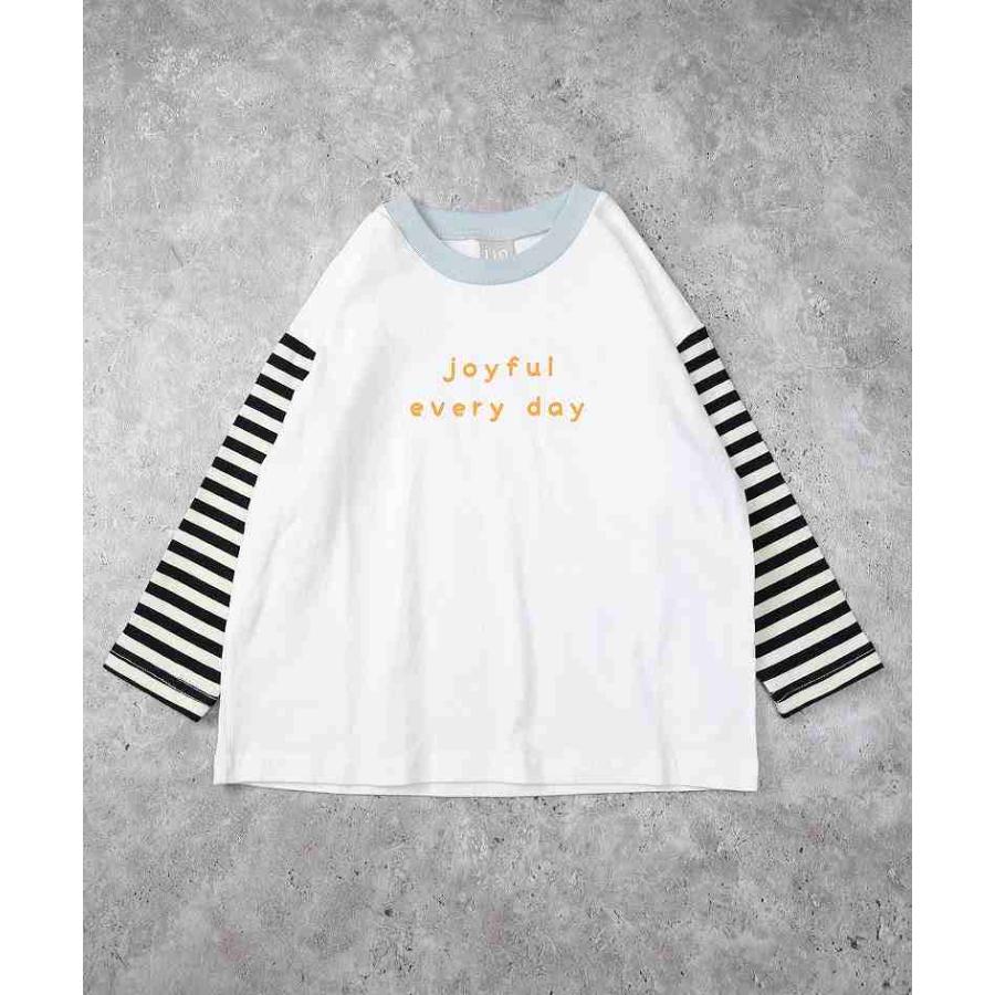 ディラッシュ DILASH 配色切替　ボーダー 長袖　Tシャツ　ロンT　( 90 100 110 120 130 140 )　 幼児　小学生　男の子 | DILASH | 01