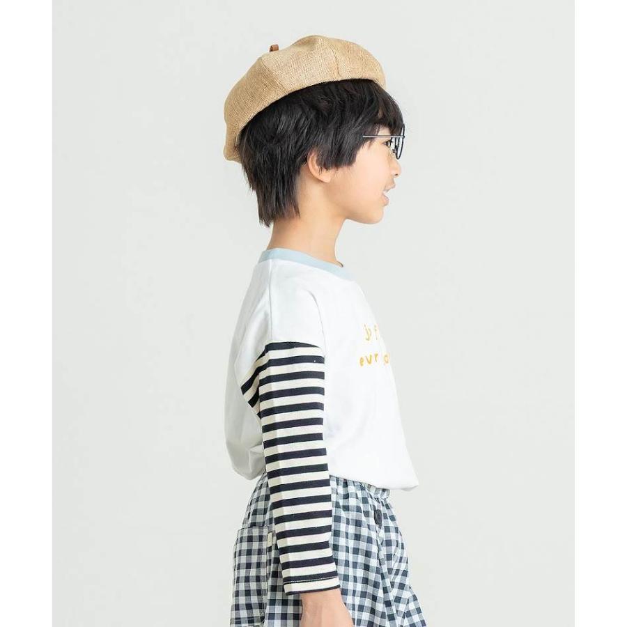 ディラッシュ DILASH 配色切替　ボーダー 長袖　Tシャツ　ロンT　( 90 100 110 120 130 140 )　 幼児　小学生　男の子 | DILASH | 06
