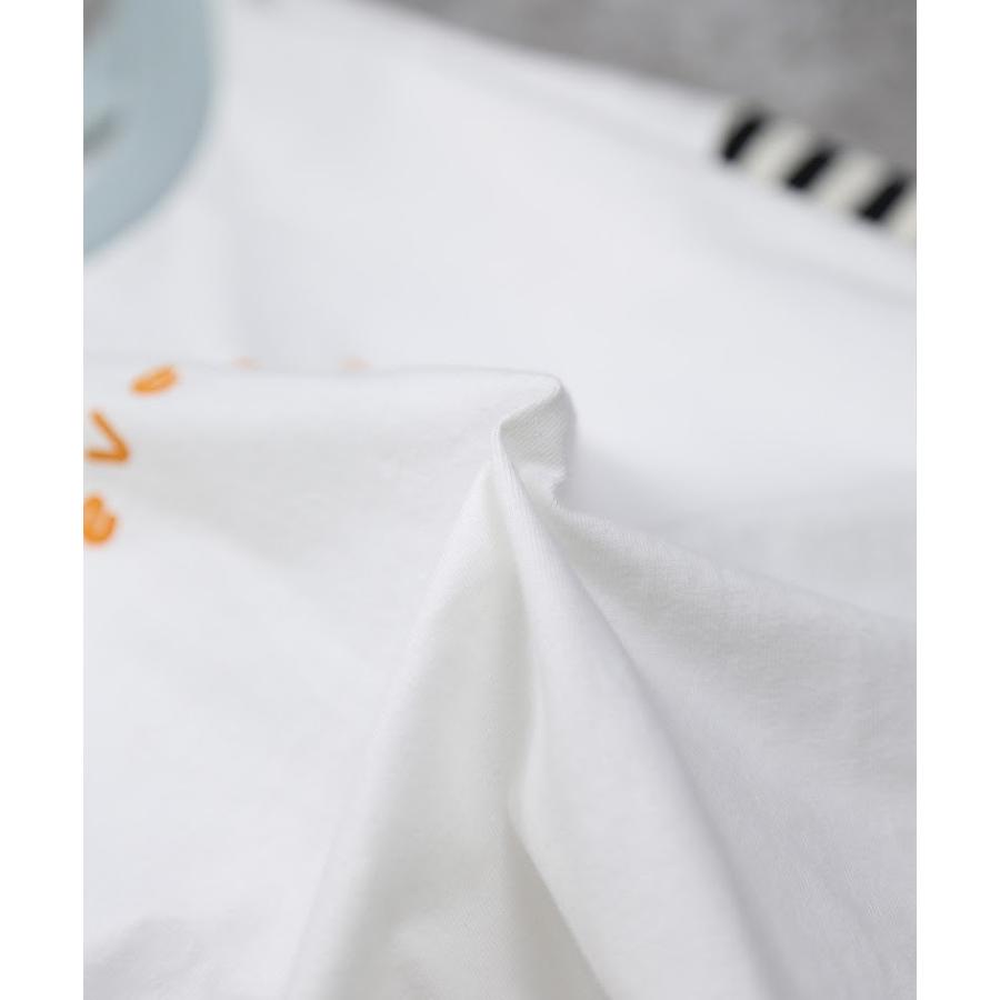 ディラッシュ DILASH 配色切替　ボーダー 長袖　Tシャツ　ロンT　( 90 100 110 120 130 140 )　 幼児　小学生　男の子 | DILASH | 09