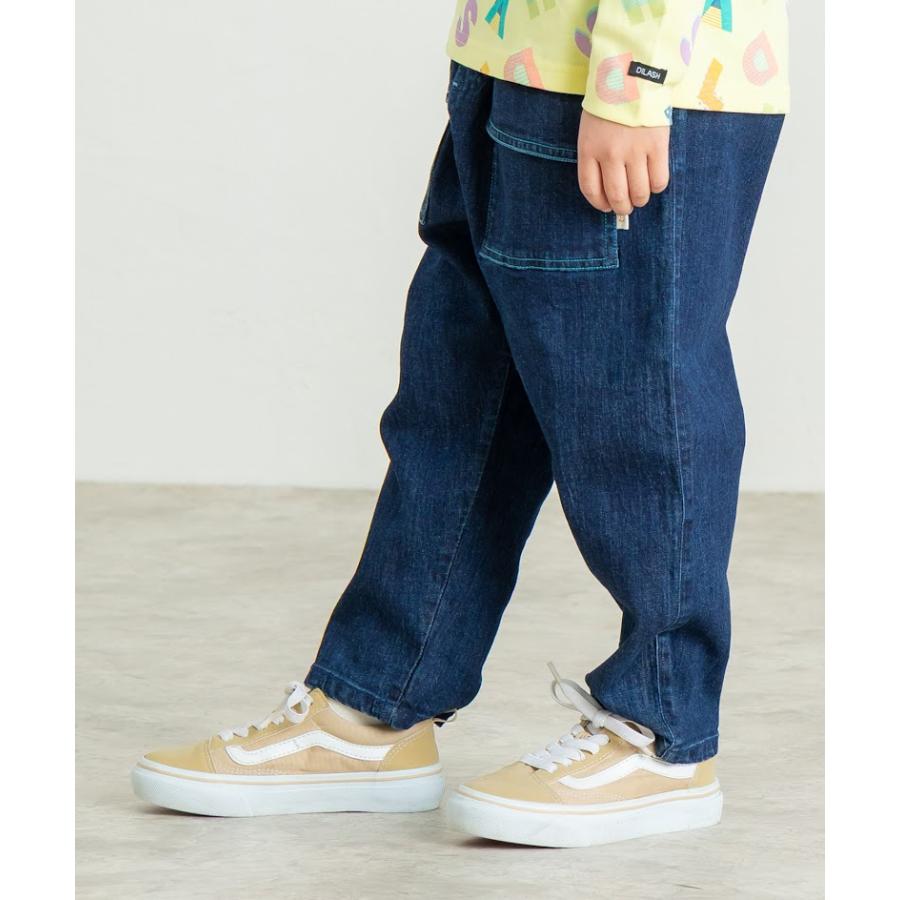 ディラッシュ DILASH　フロントポケットワイドデニム 長ズボン　パンツ　デニムパンツ　( 90 100 110 120 130 140 ) | DILASH | 04