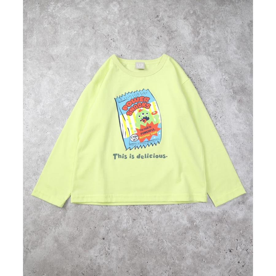 ディラッシュ DILASH お菓子プリント　長袖　Tシャツ　( 90 100 110 120 130 140 )　  男子　男の子　ロンT | DILASH | 05