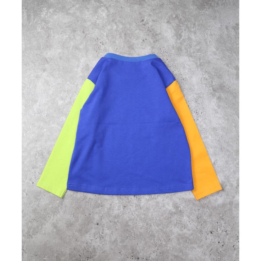 ディラッシュ DILASH 乗り物　アップリケ＆配色 長袖　Tシャツ　( 90 100 110 120 )  幼児　小学生　男の子　男子　ロンT | DILASH | 07