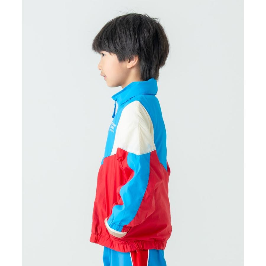ディラッシュ DILASH　フード収納可　マルチカラー ウィンドブレーカー ナイロンジャケット　( 90 100 110 120 130 140 ) | DILASH | 02