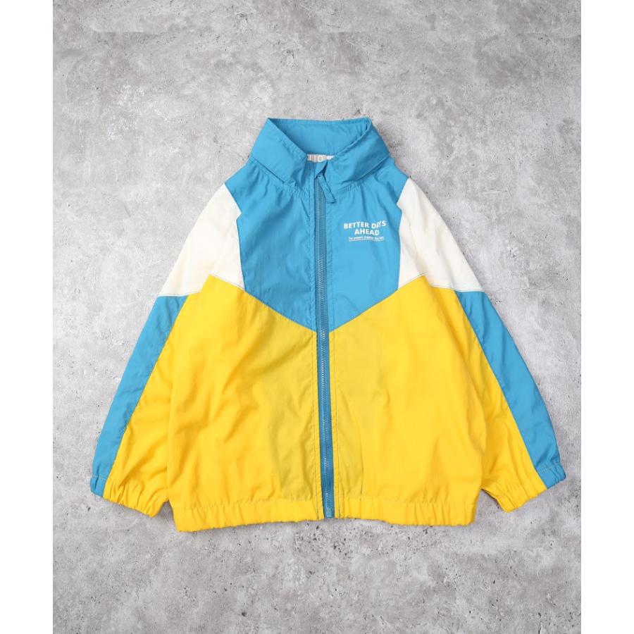 ディラッシュ DILASH　フード収納可　マルチカラー ウィンドブレーカー ナイロンジャケット　( 90 100 110 120 130 140 ) | DILASH | 07