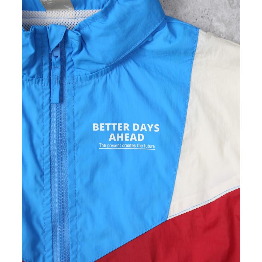 ディラッシュ DILASH　フード収納可　マルチカラー ウィンドブレーカー ナイロンジャケット　( 150 160 ) | DILASH | 10