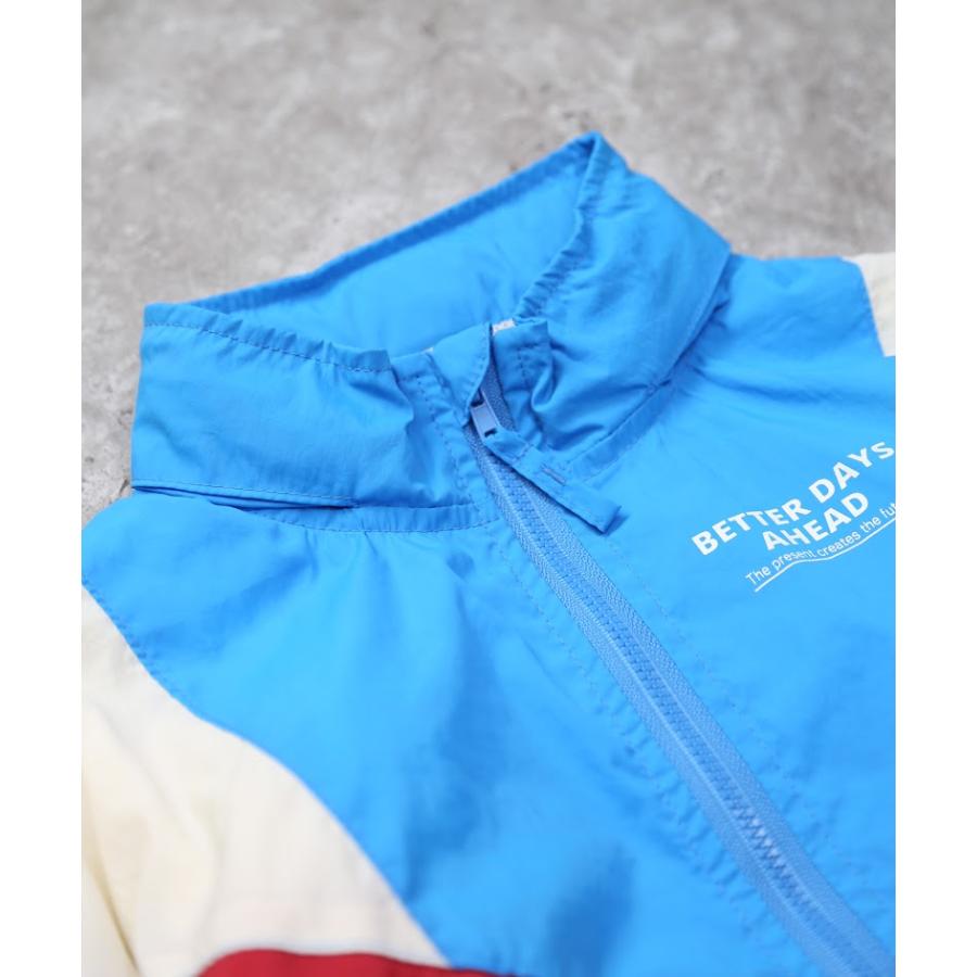 ディラッシュ DILASH　フード収納可　マルチカラー ウィンドブレーカー ナイロンジャケット　( 150 160 ) | DILASH | 11