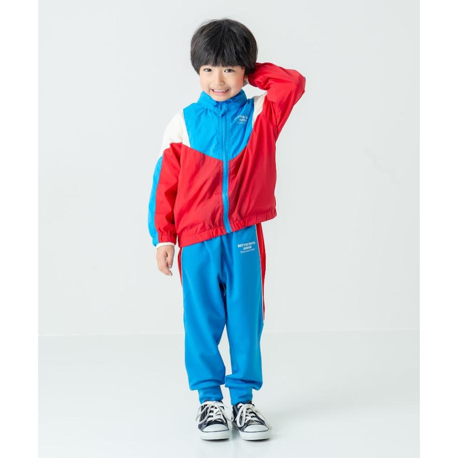 ディラッシュ DILASH　フード収納可　マルチカラー ウィンドブレーカー ナイロンジャケット　( 150 160 ) | DILASH | 01