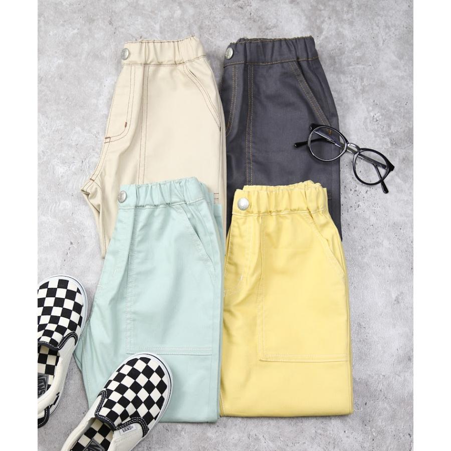 ディラッシュ DILASH　パッチポケット スーパーストレッチパンツ　( 90 100 110 120 130 140 ) | DILASH | 06