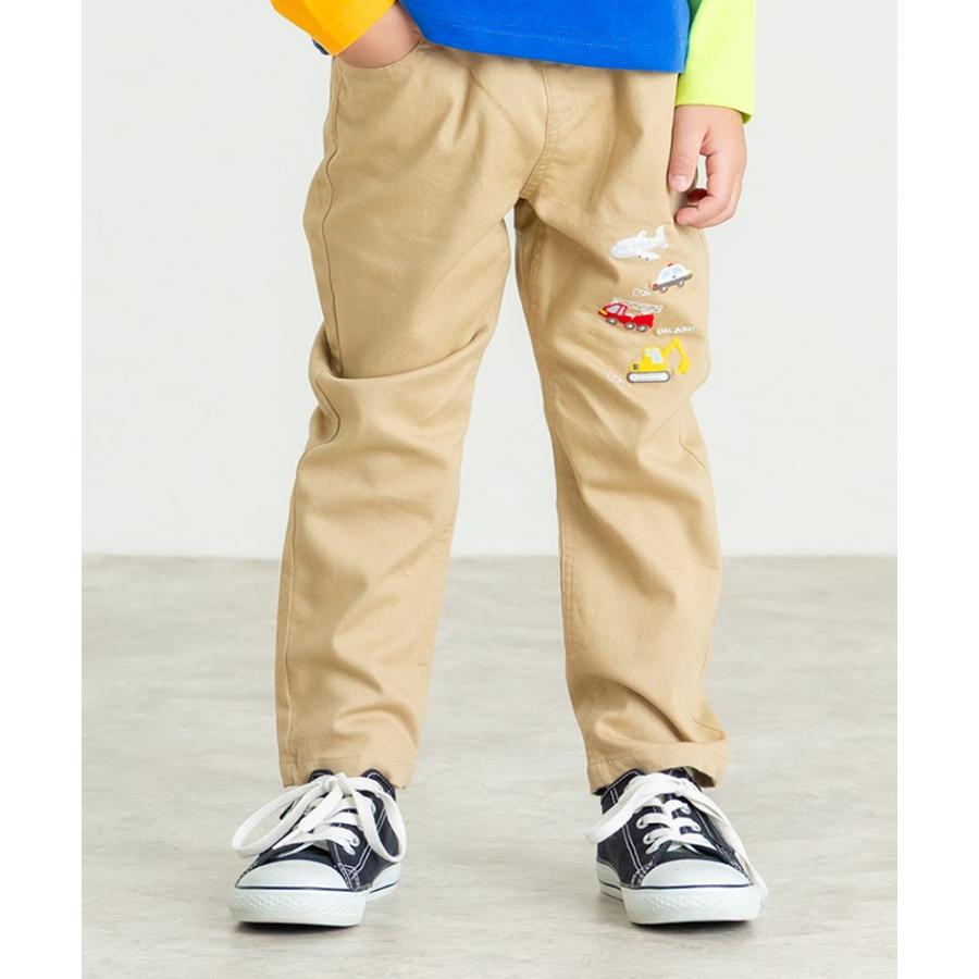ディラッシュ DILASH　乗り物刺繍　ストレッチ　パンツ　( 90 100 110 120 )  長ズボン　幼児　小学生　男の子　カジュアル | DILASH | 15