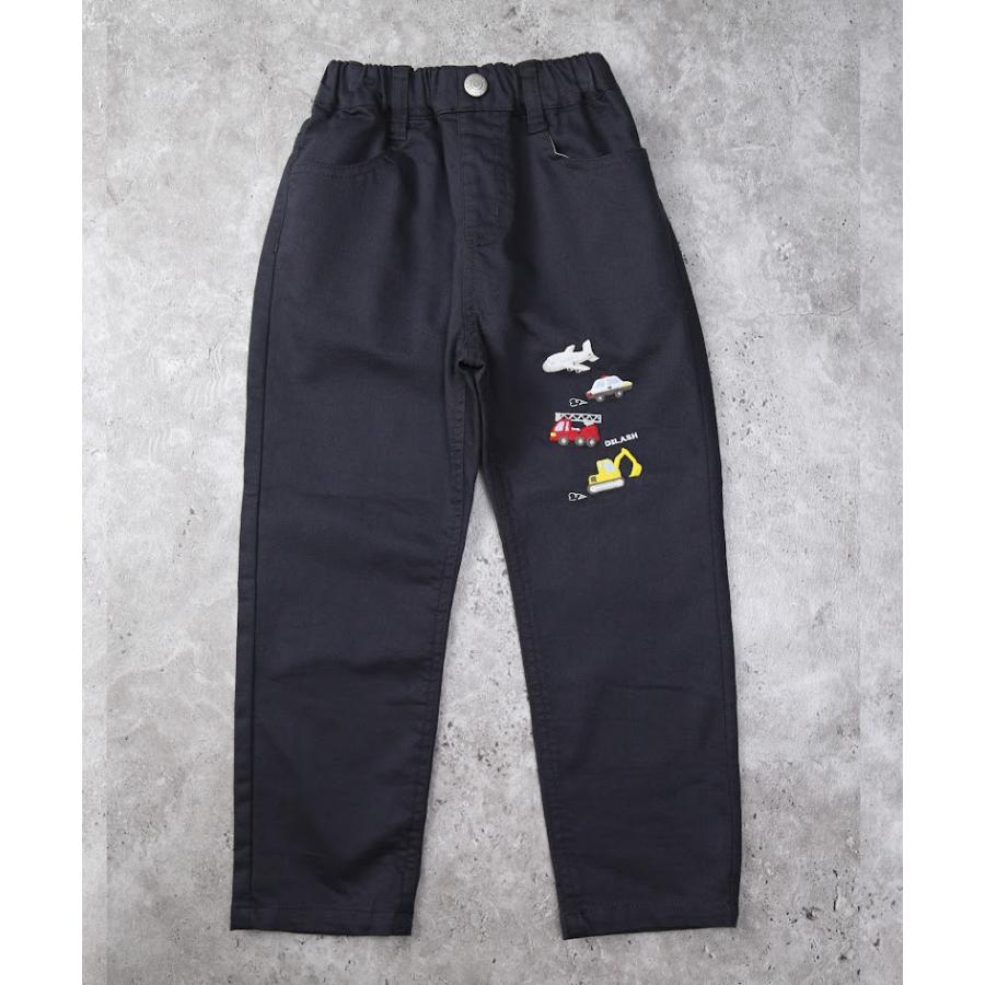 ディラッシュ DILASH　乗り物刺繍　ストレッチ　パンツ　( 90 100 110 120 )  長ズボン　幼児　小学生　男の子　カジュアル | DILASH | 07