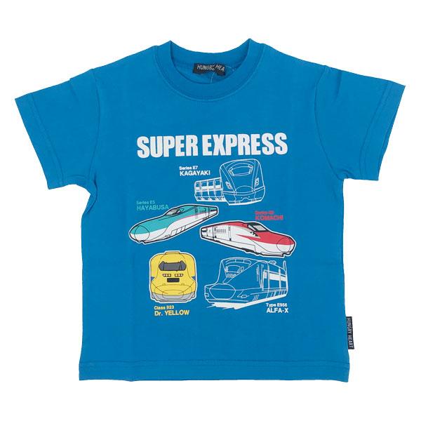 ハングリーハート　Hungry Heart 新幹線　半袖　Tシャツ　光るプリント (100・110・120)子ども服　男の子　幼児　小学生 はやぶさ　こまち　ドクターイエロー | hungry heart | 02