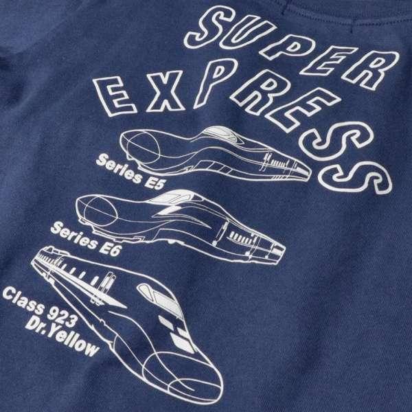 ハングリーハート　Hungry Heart JR新幹線　電車　ワッペン付バッグ　半袖Ｔシャツ(100・110・120)男の子　新幹線　はやぶさ　こまち　ドクターイエロー | hungry heart | 08