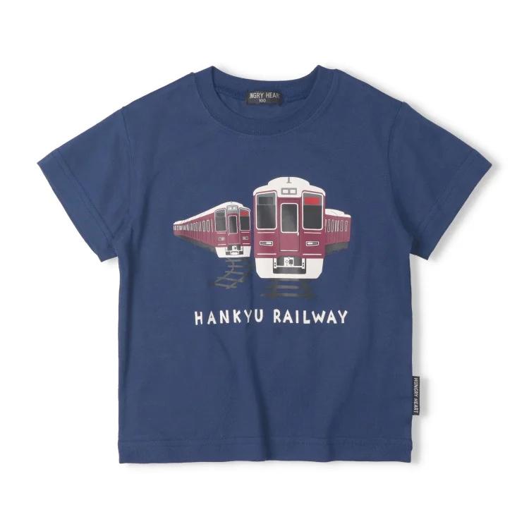 ハングリーハート Hungry Heart 阪急電車プリント半袖Tシャツ ( 80 90 100 110 120 130 ） 子ども服 キッズ | hungry heart | 03