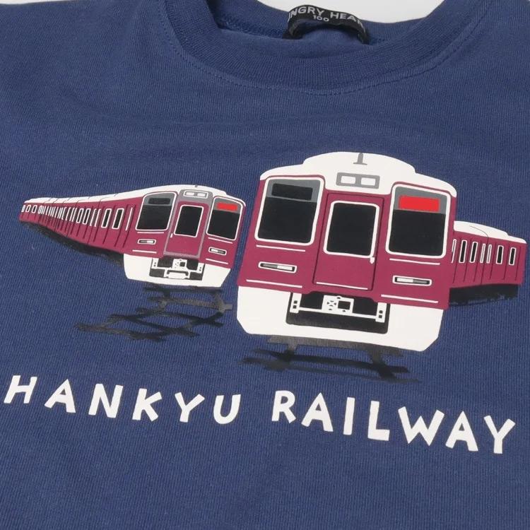 ハングリーハート Hungry Heart 阪急電車プリント半袖Tシャツ ( 80 90 100 110 120 130 ） 子ども服 キッズ | hungry heart | 05