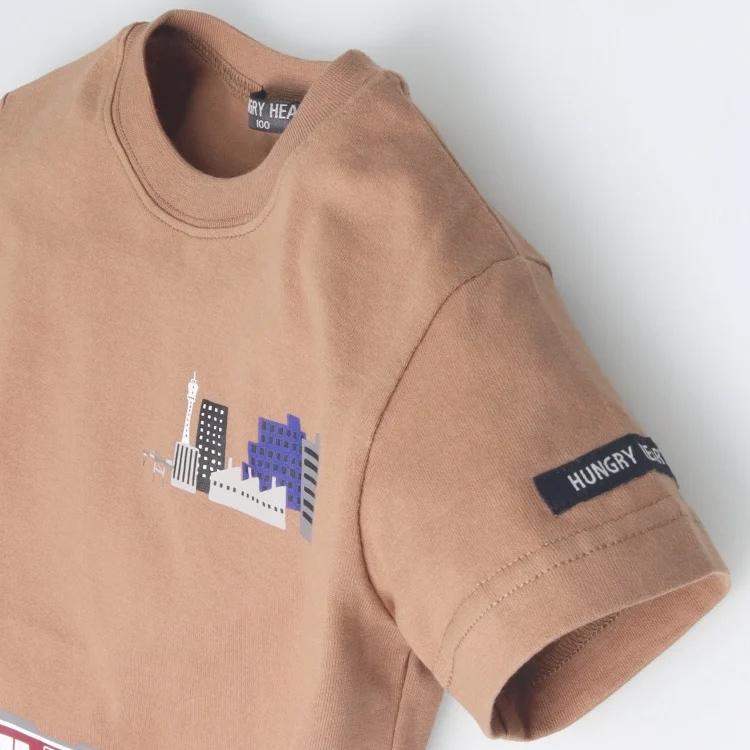 ハングリーハート Hungry Heart 阪急電車風景プリント半袖Tシャツ( 80 90 100 110 120 130 ） 子ども服 キッズ | hungry heart | 04