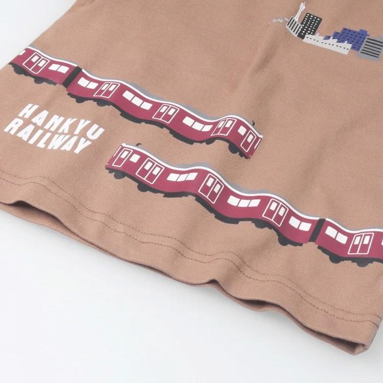 ハングリーハート Hungry Heart 阪急電車風景プリント半袖Tシャツ( 80 90 100 110 120 130 ） 子ども服 キッズ | hungry heart | 07