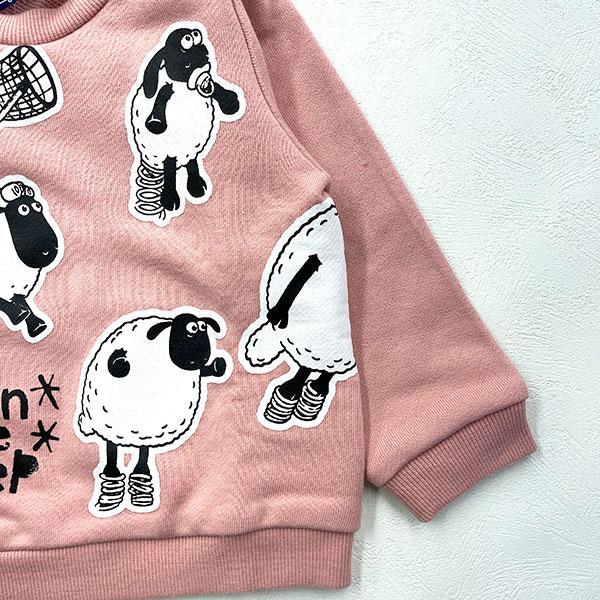 リトルベアークラブ　Little Bear Club　ひつじのショーン 脇繋がりトレーナー（110cm・120cm・130cm） | LITTLE BEAR CLUB | 05